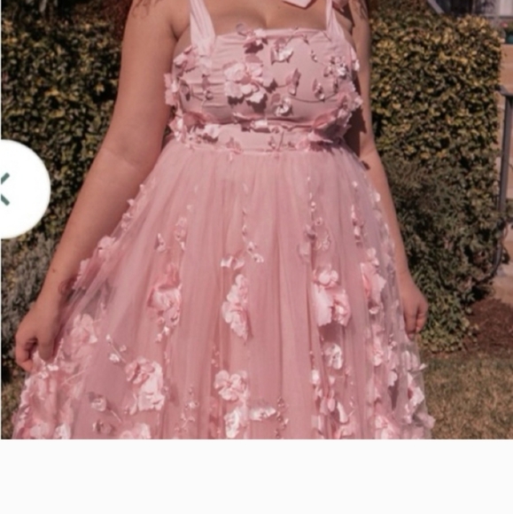 JessaKae Pink Floral Dress - Picture 6 of 6